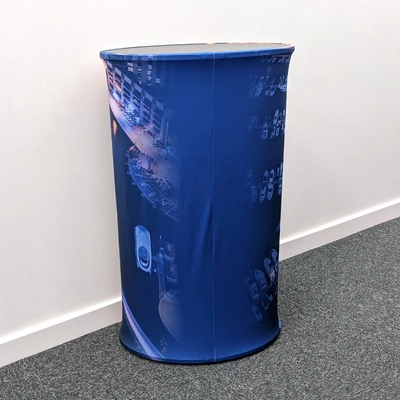 Stretch Fabric - Oval Counter - Rear