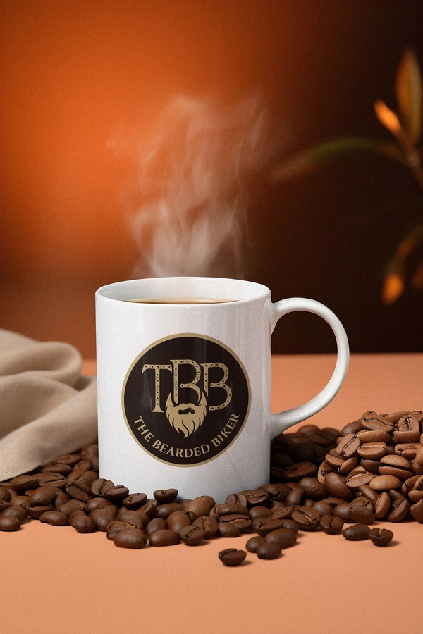  10 - Oz - Mug - Mockup - Featuring - Ai - Created - Coffee - Beans
