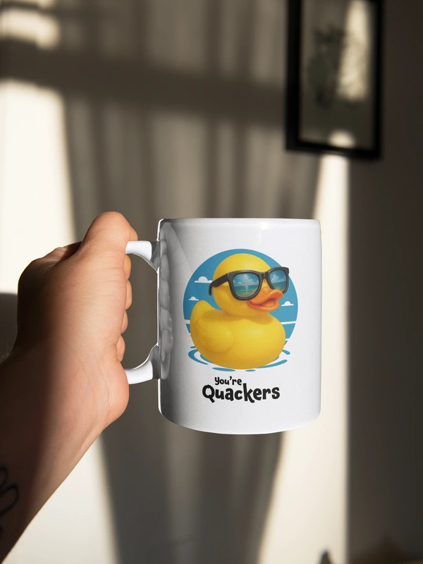  Sticker - Mockup - Featuring - A - Man - Holding - A - Coffee - Mug - 33617