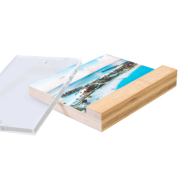  10x15 - Photopanel - Bamboo - Wood - Acrylic - 4x6  -  2
